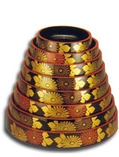 圓型壽司桶(松樹花)