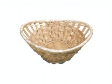 竹編籃(元寶)
