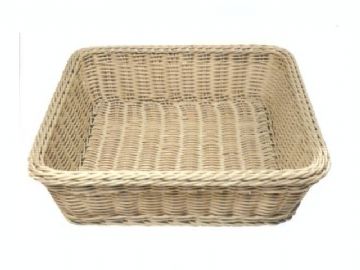 仿藤籃(方-米白)