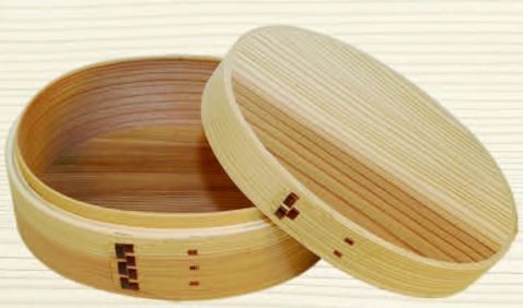柳杉便當盒(橢圓)